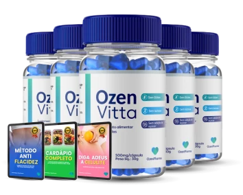 5 Frascos Ozenvitta